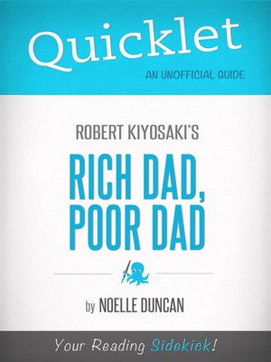 cover image of Quicklet on Rich Dad, Poor Dad by Robert Kiyosaki